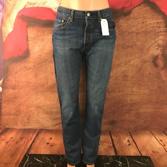 Levi's Denim - Levi's 501 Straight Leg Button Fly Jeans 30x32
